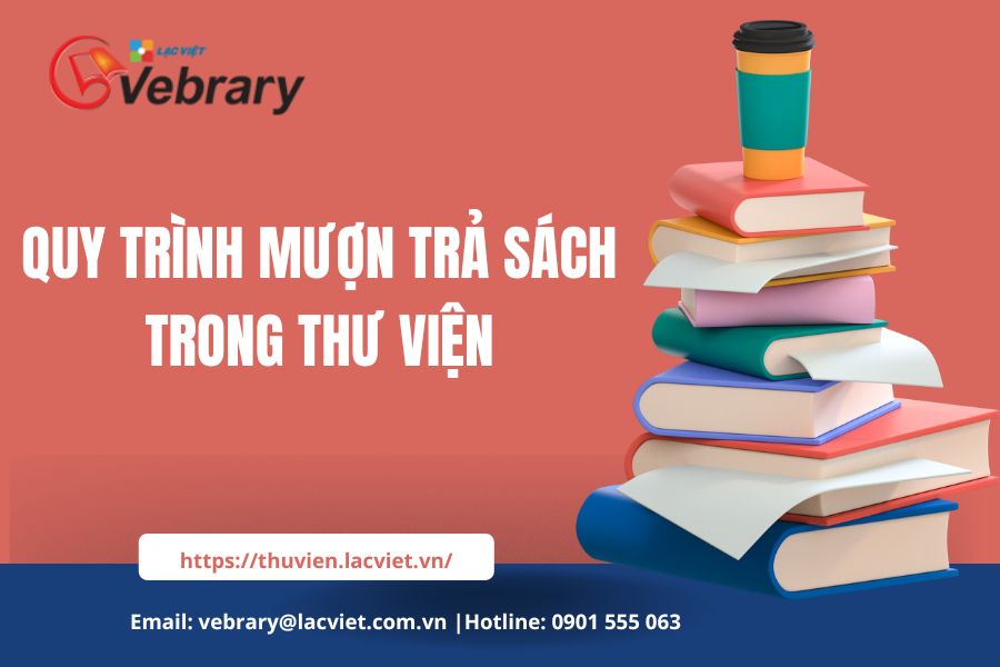 Quy trình mượn trả sách trong thư viện