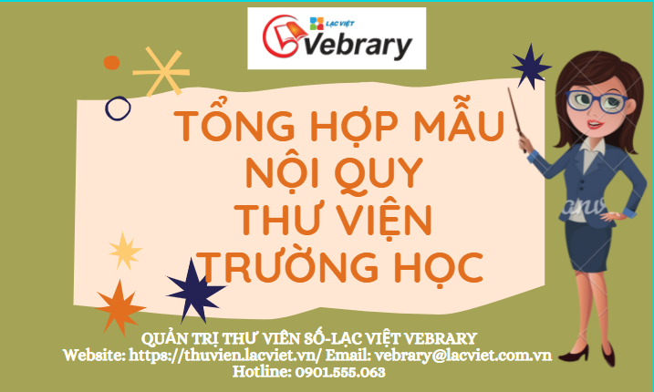 Nội quy ra vào thư viện tiếng Anh là gì?